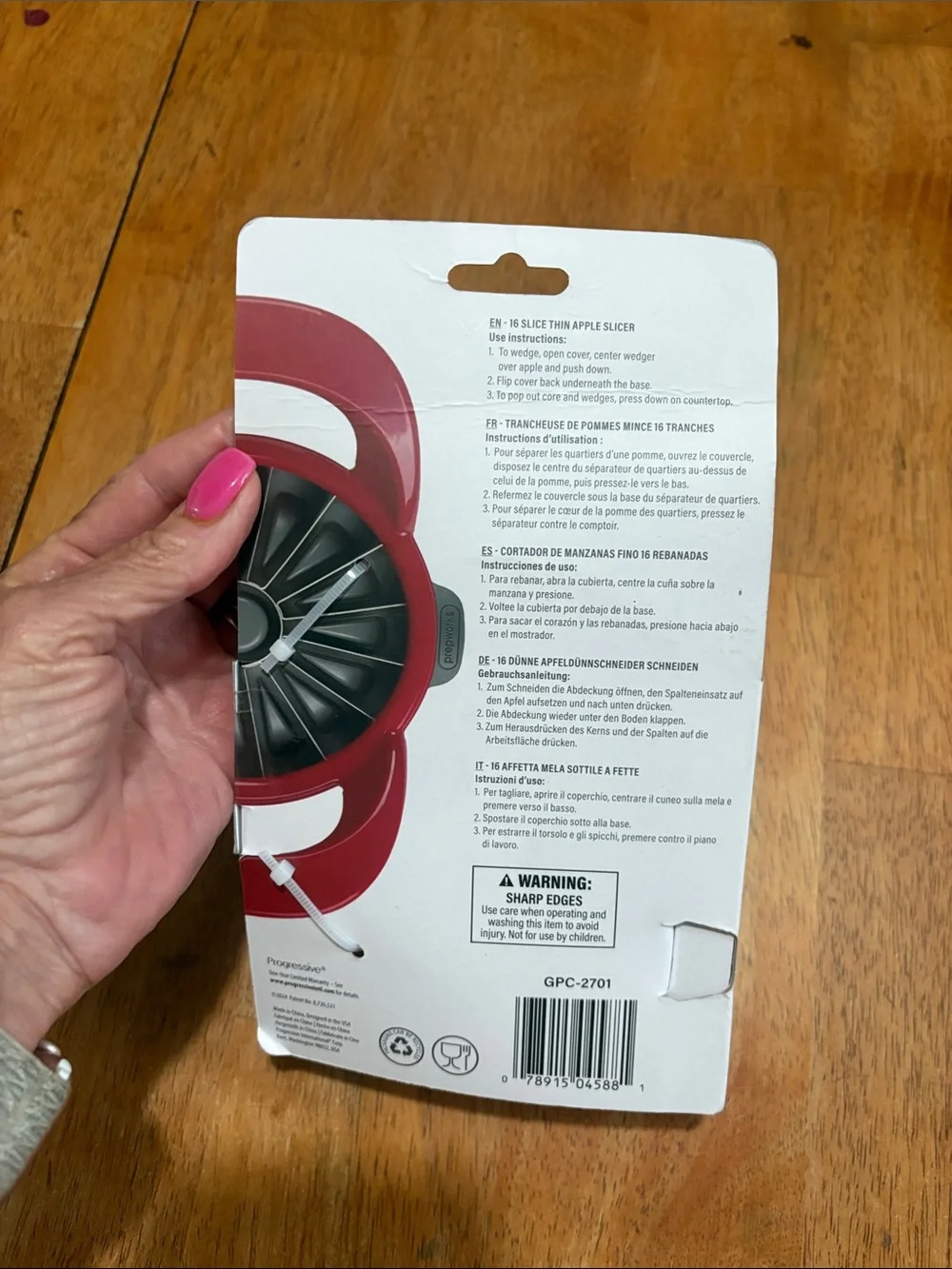 NWT 16 thin apple slicer